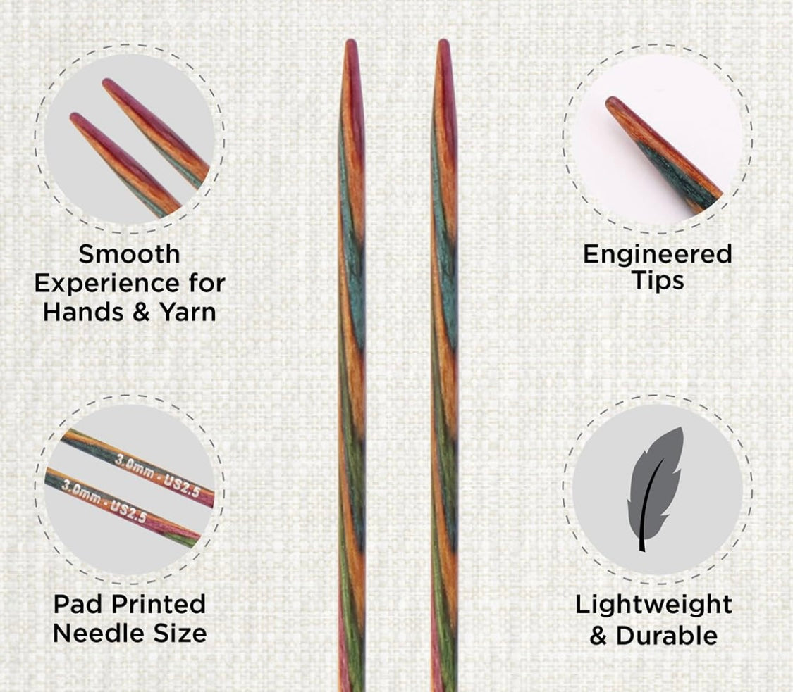KnitPro Symfonie Single Point Knitting Needles - 30cm