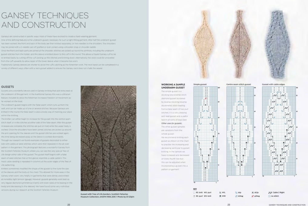 The Gansey Knitting Sourcebook by Di Gilpin & Sheila Greenwell